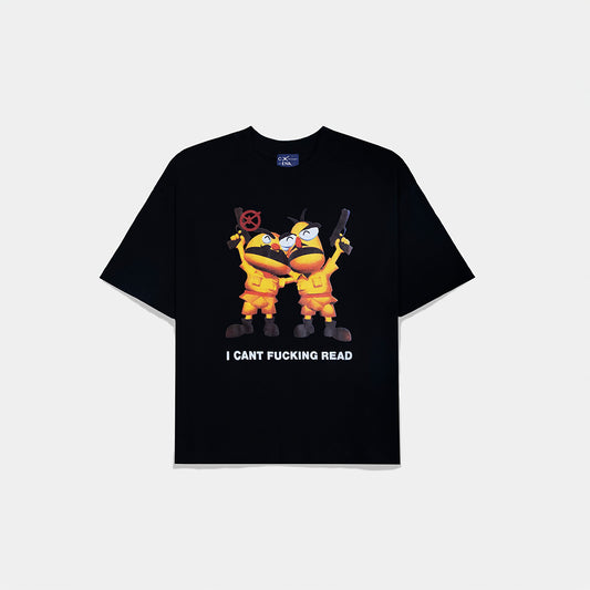 I Can't Read Heavy Tee