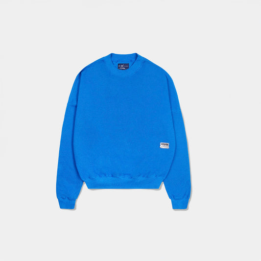 Blue Knit Sweater