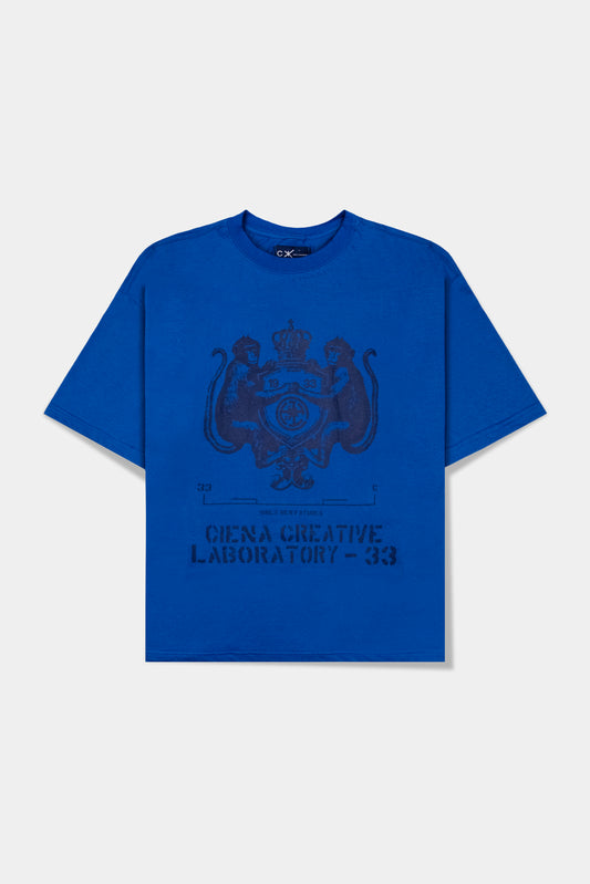 Coat of Arms Blue Heavy Tee