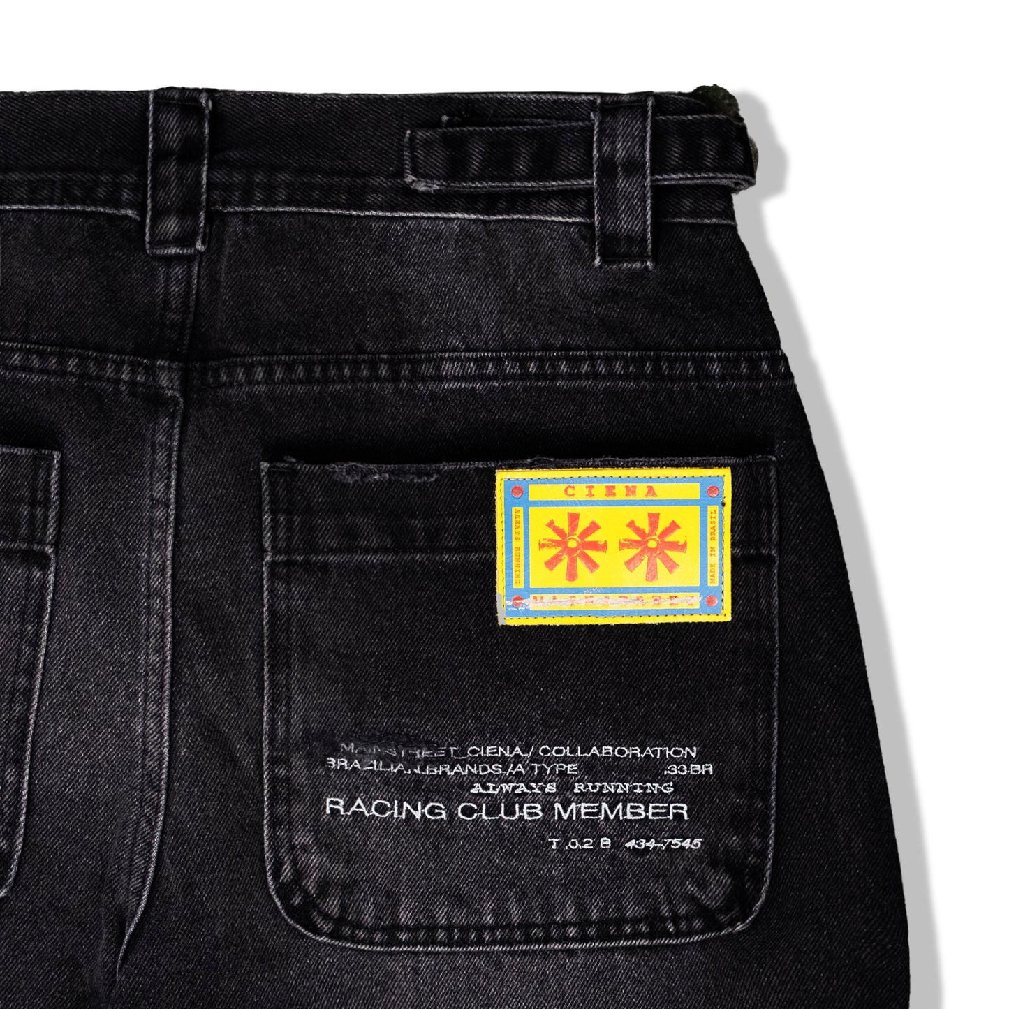 Racer Denim Trousers