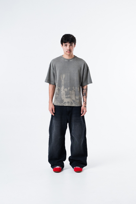 Cemitério Cinza Heavy Tee