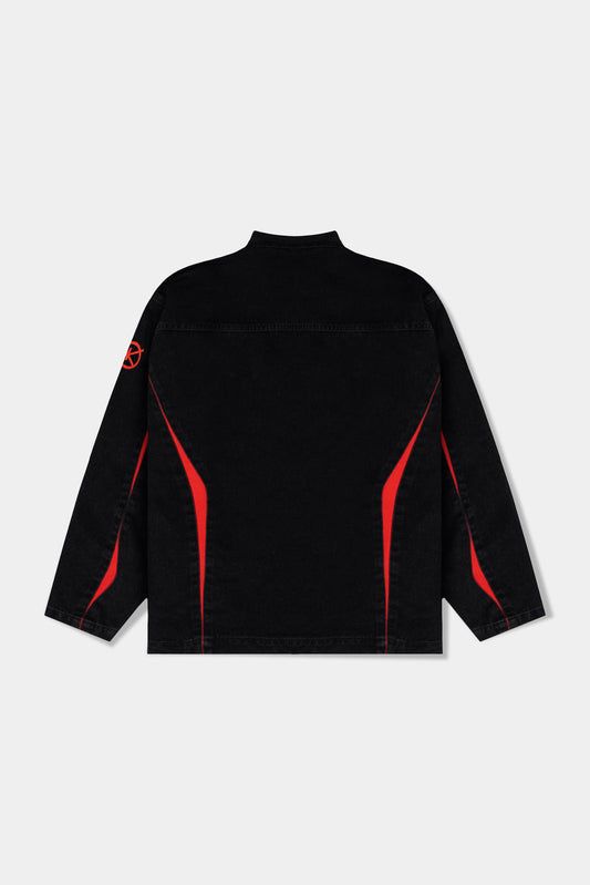 Racer Denim Jacket
