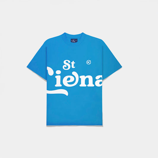 Gigantic Logo Blue Heavy Tee