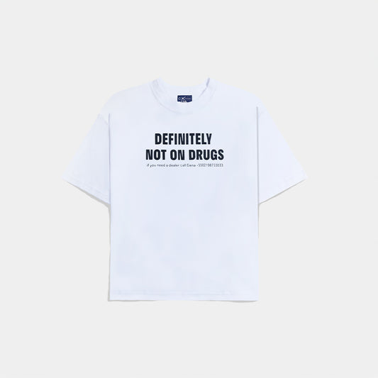 Not On Drugs Heavy Tee