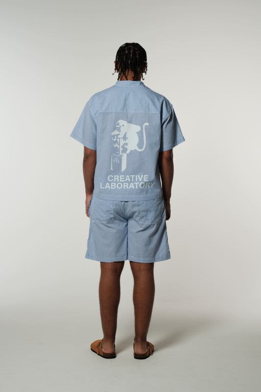 Stripped Cuban Shirt da CIENA - camisa, foto das costas
