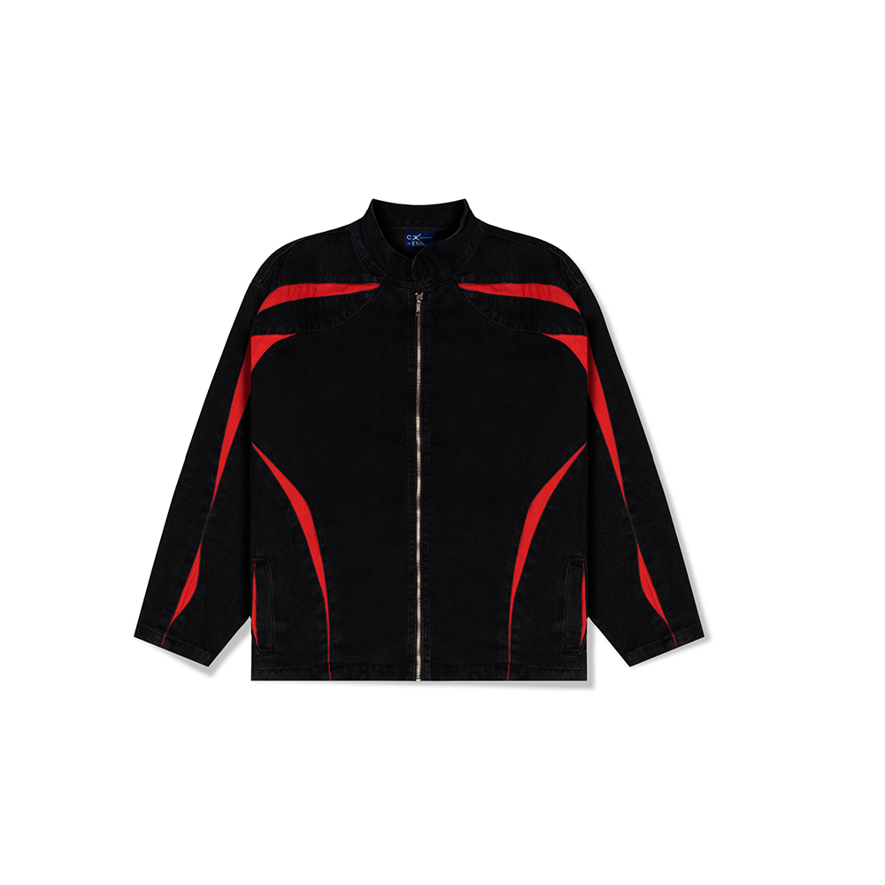 Racer Denim Jacket