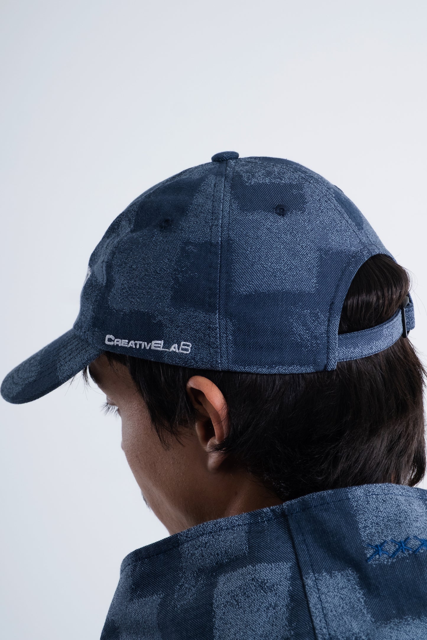 Denim Checkered Dad Hat da CIENA - imagem 6