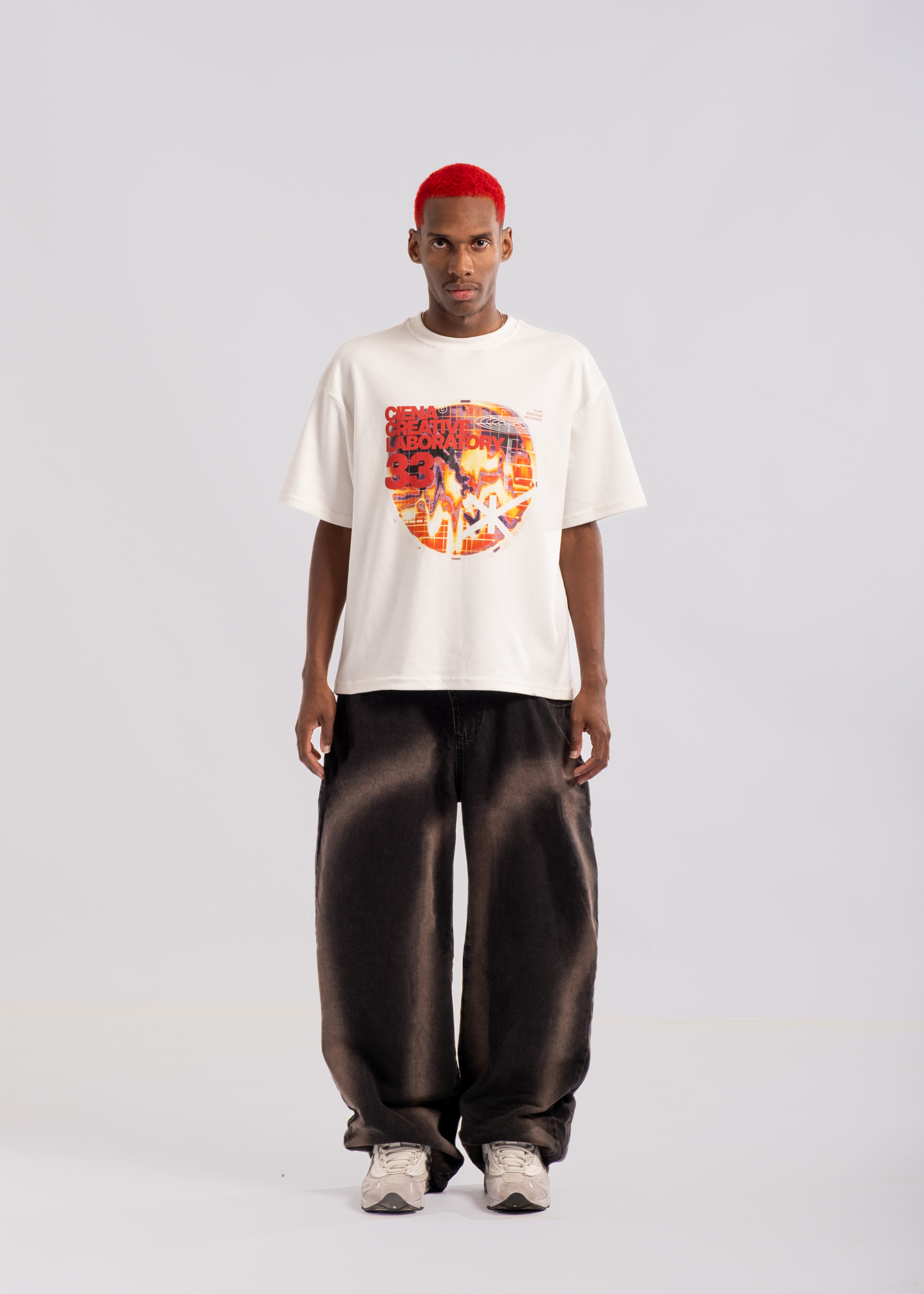 Radar White Heavy Tee