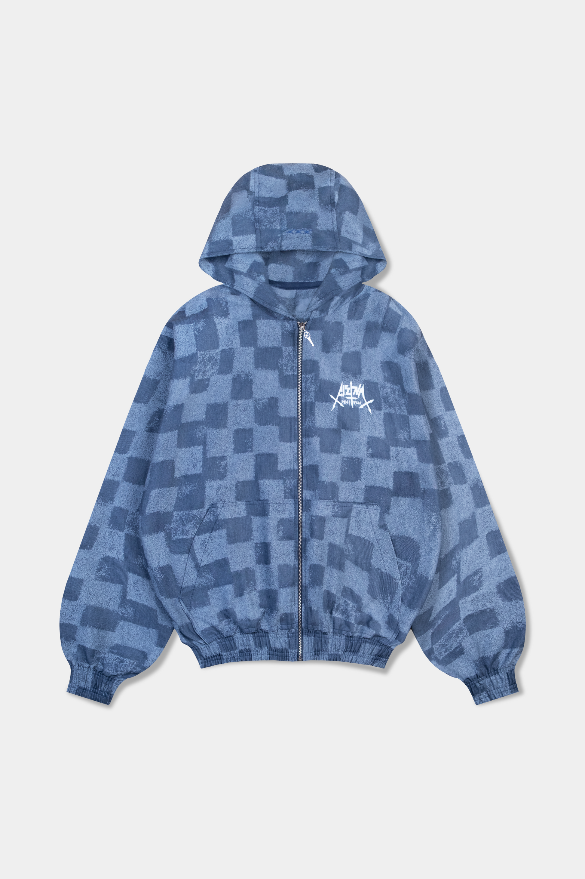 Denim Checkered Jacket da CIENA - imagem 1