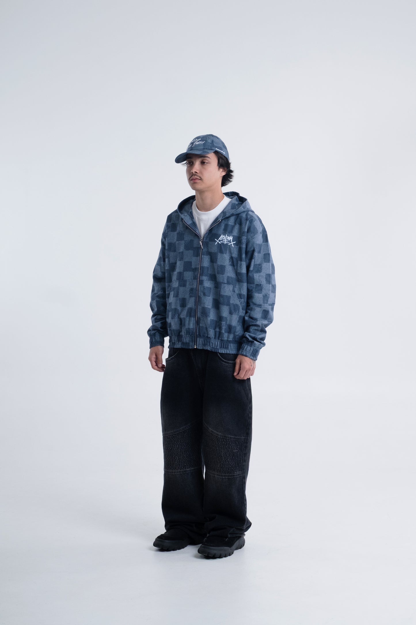 Denim Checkered Jacket da CIENA - imagem 5