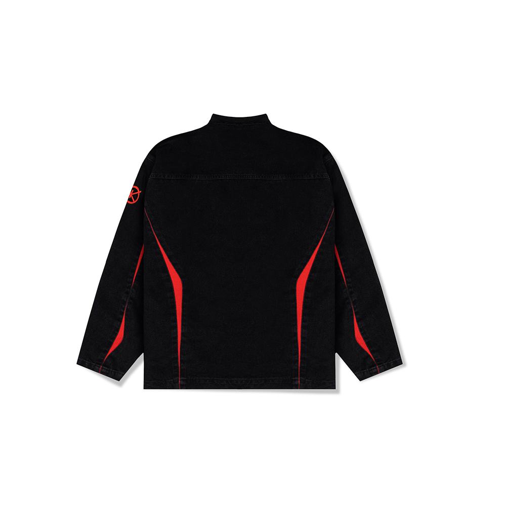 Racer Denim Jacket