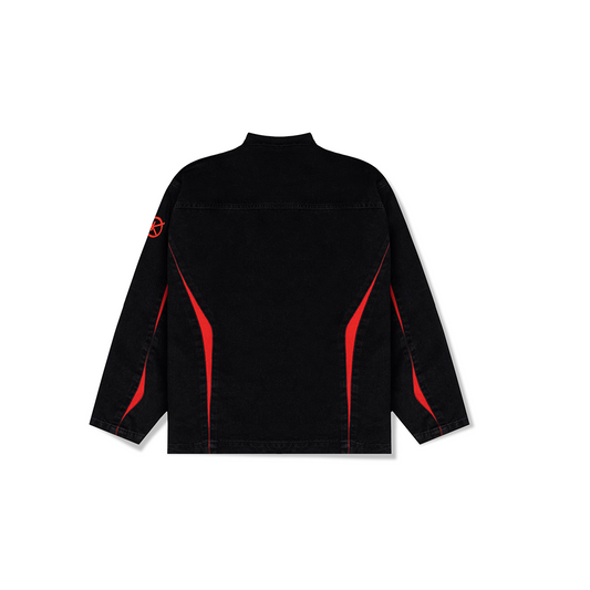 Racer Denim Jacket