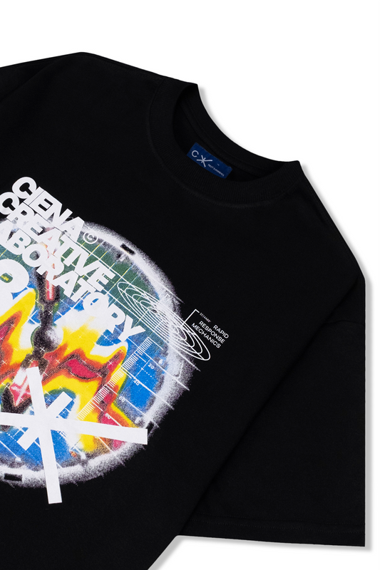 Radar Black Heavy Tee