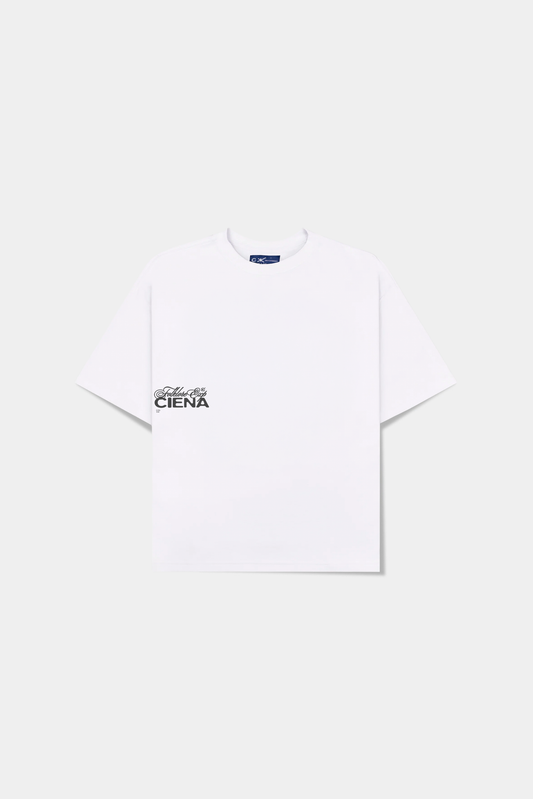 Camiseta off-white Boitatá Heavy Tee em vista frontal