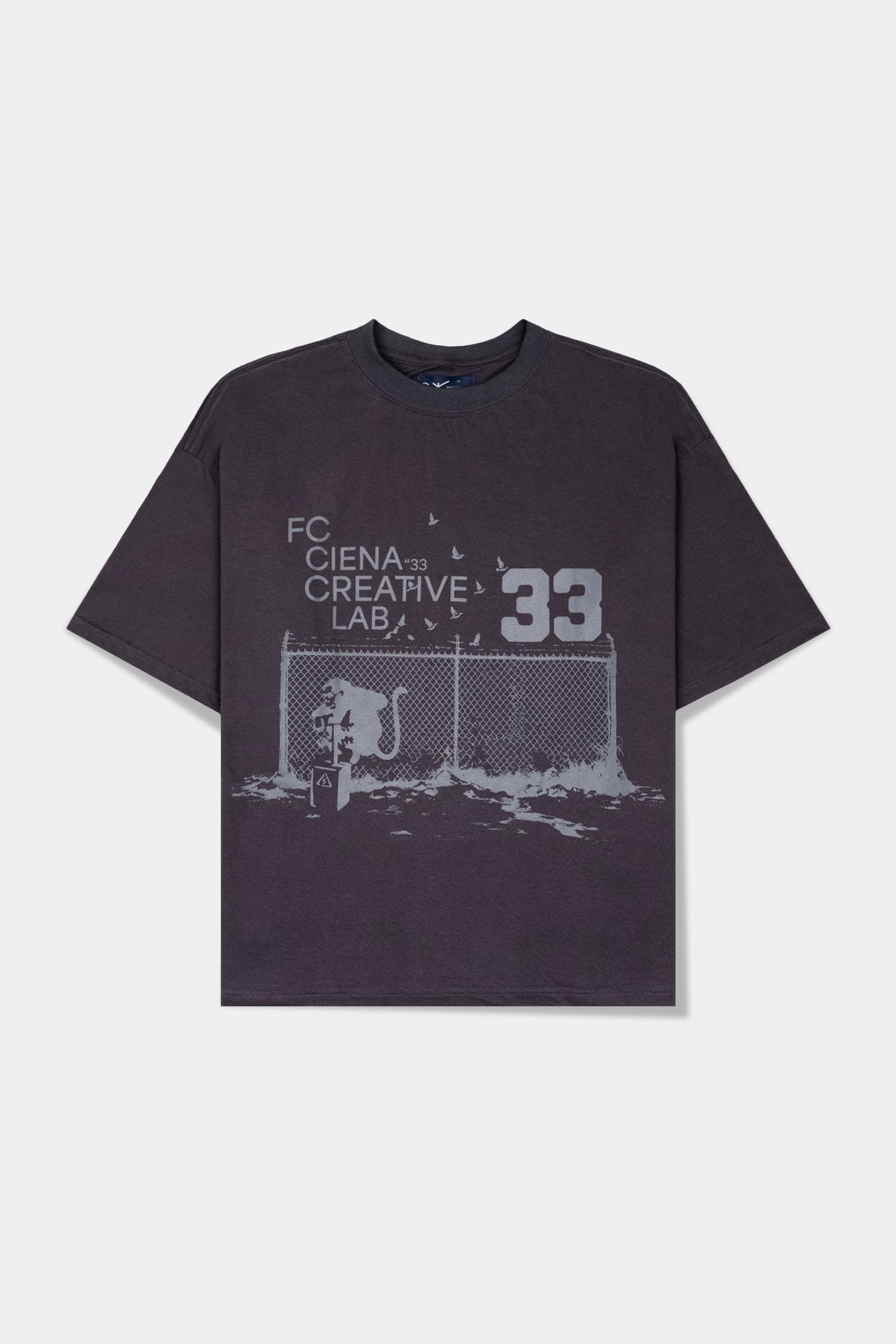 Monkey Grid Heavy Tee