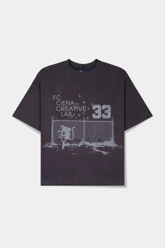 Monkey Grid Heavy Tee