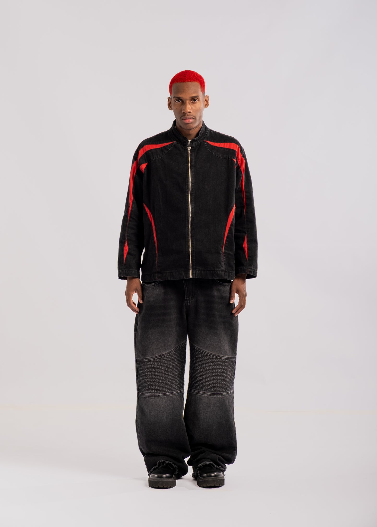 Racer Denim Jacket
