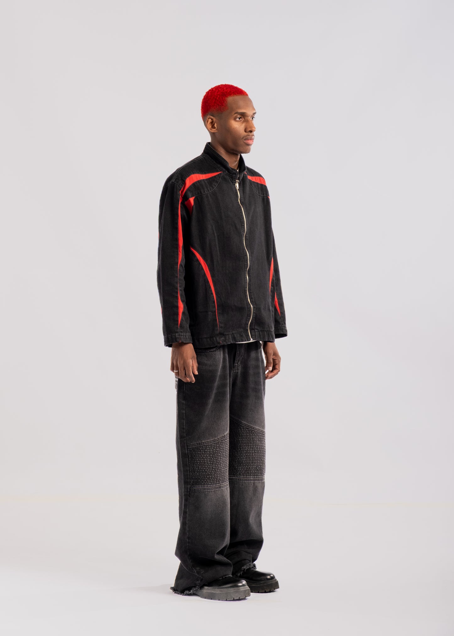 Racer Denim Jacket