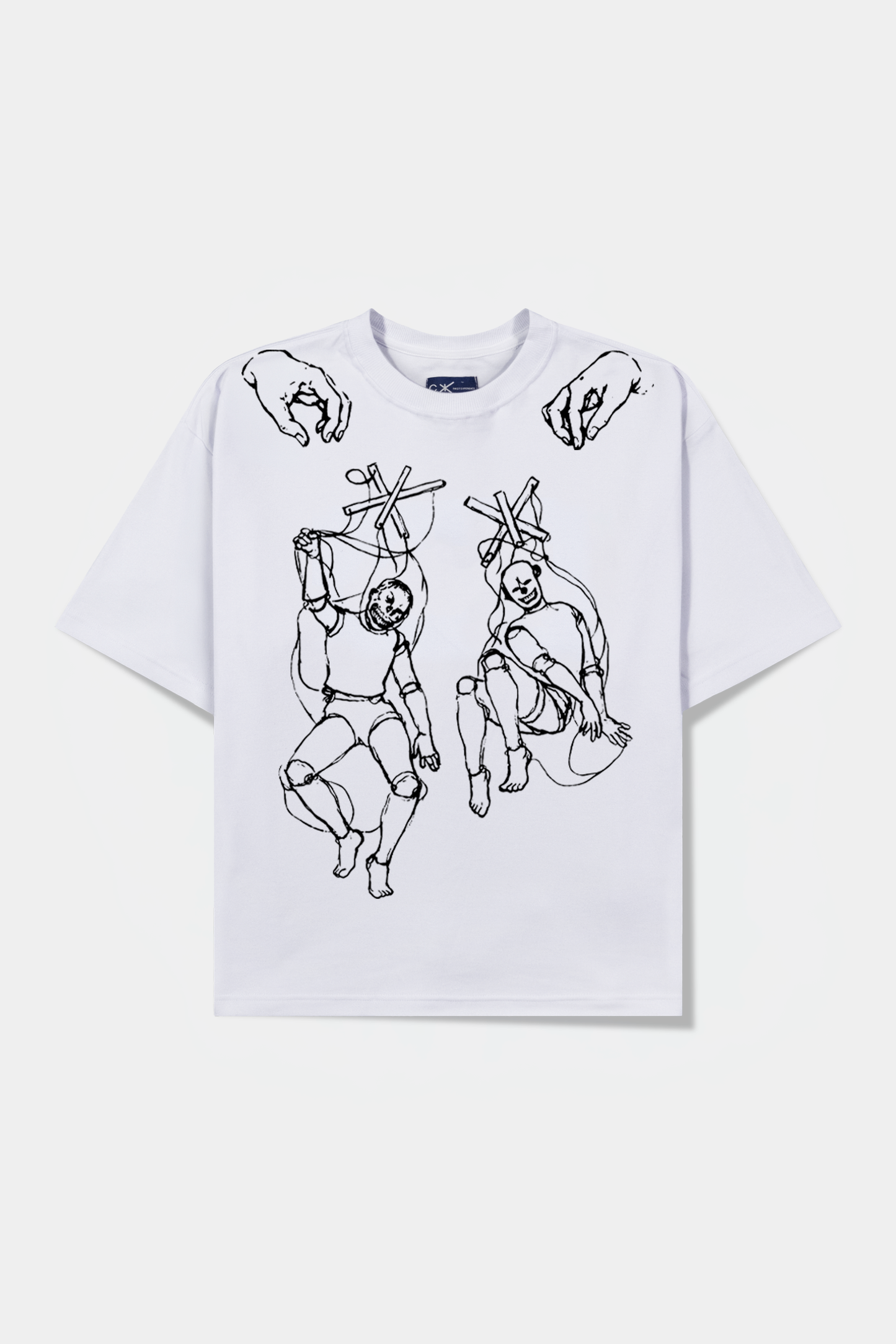 Marionetes Cienuda Heavy Tee da CIENA - camiseta, foto frontal