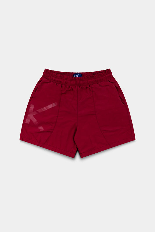 Vermelho Curto Shorts