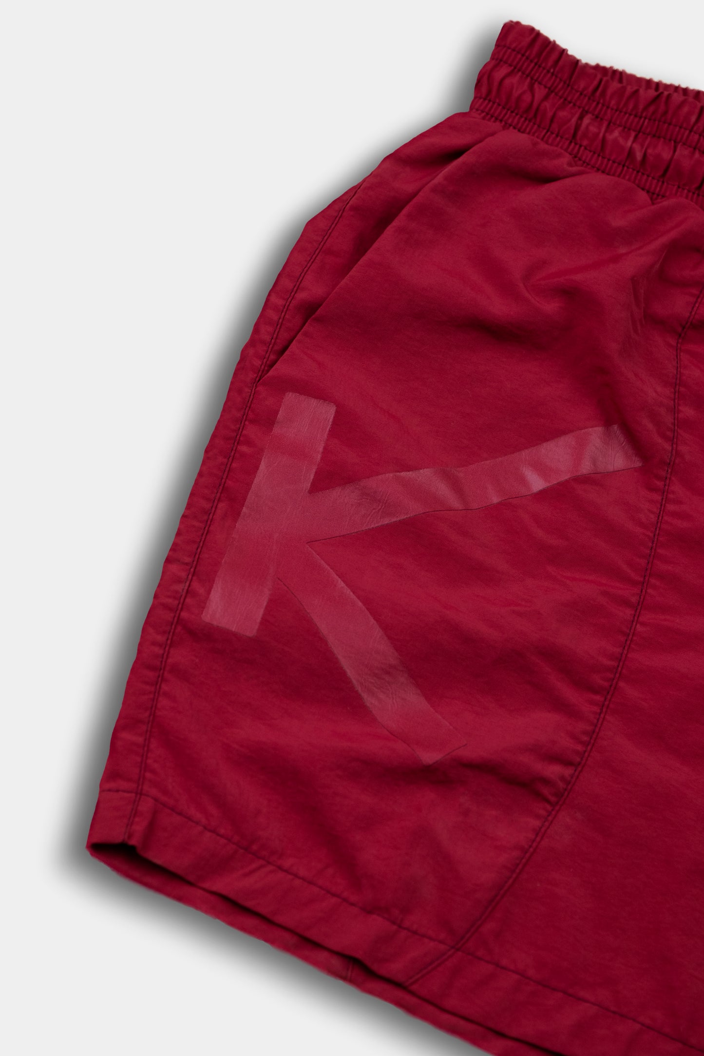 Vermelho Curto Shorts