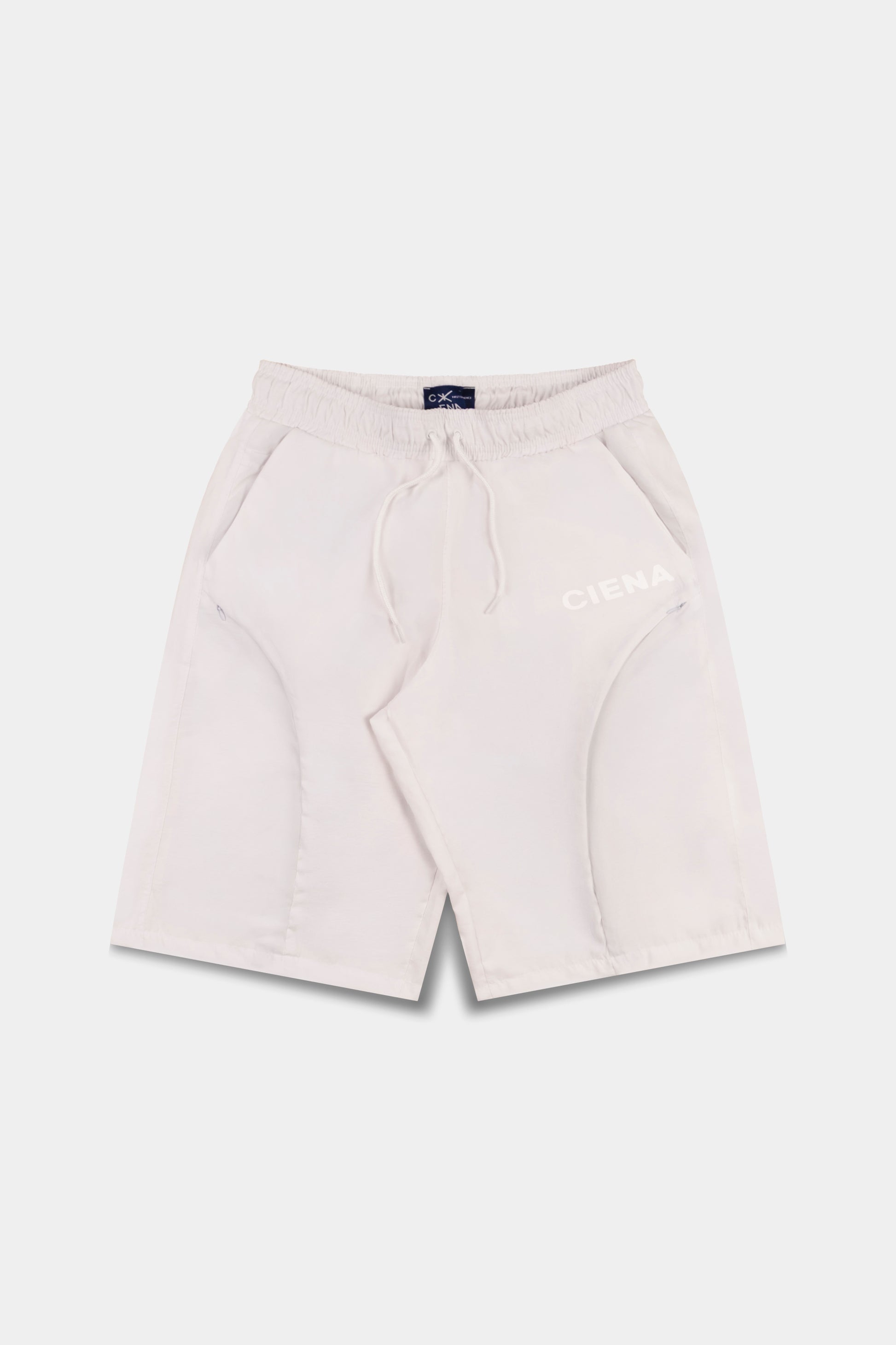 Shorts Longo ExP Branco da CIENA - shorts, foto frontal