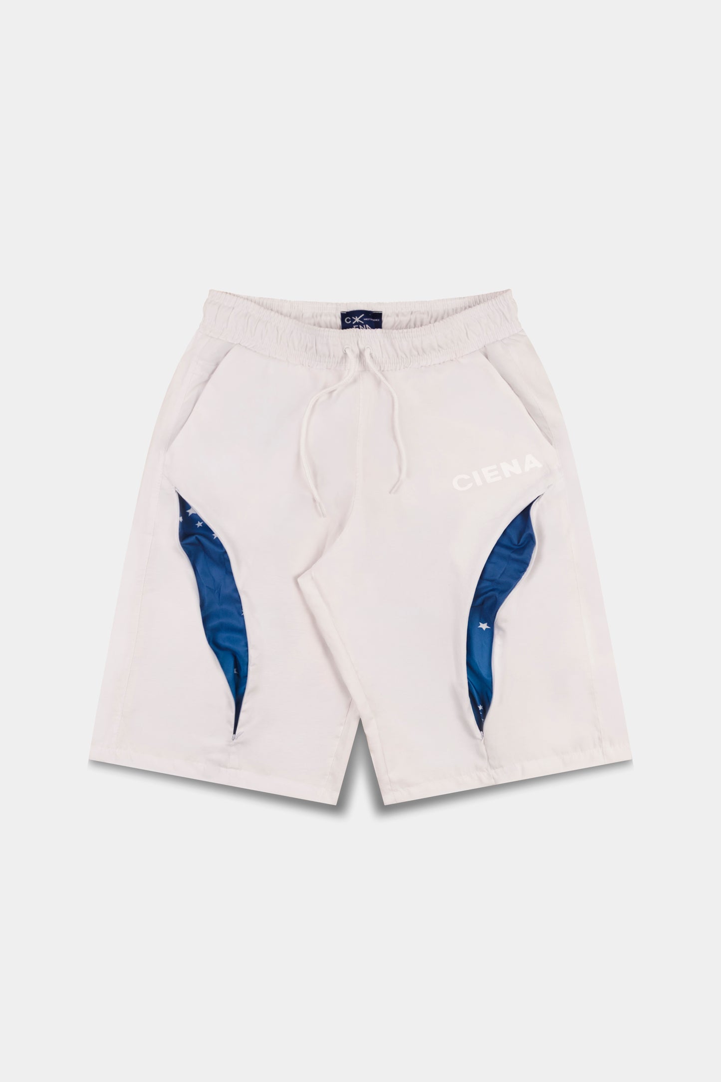 Shorts Longo ExP Branco da CIENA - shorts, foto frontal