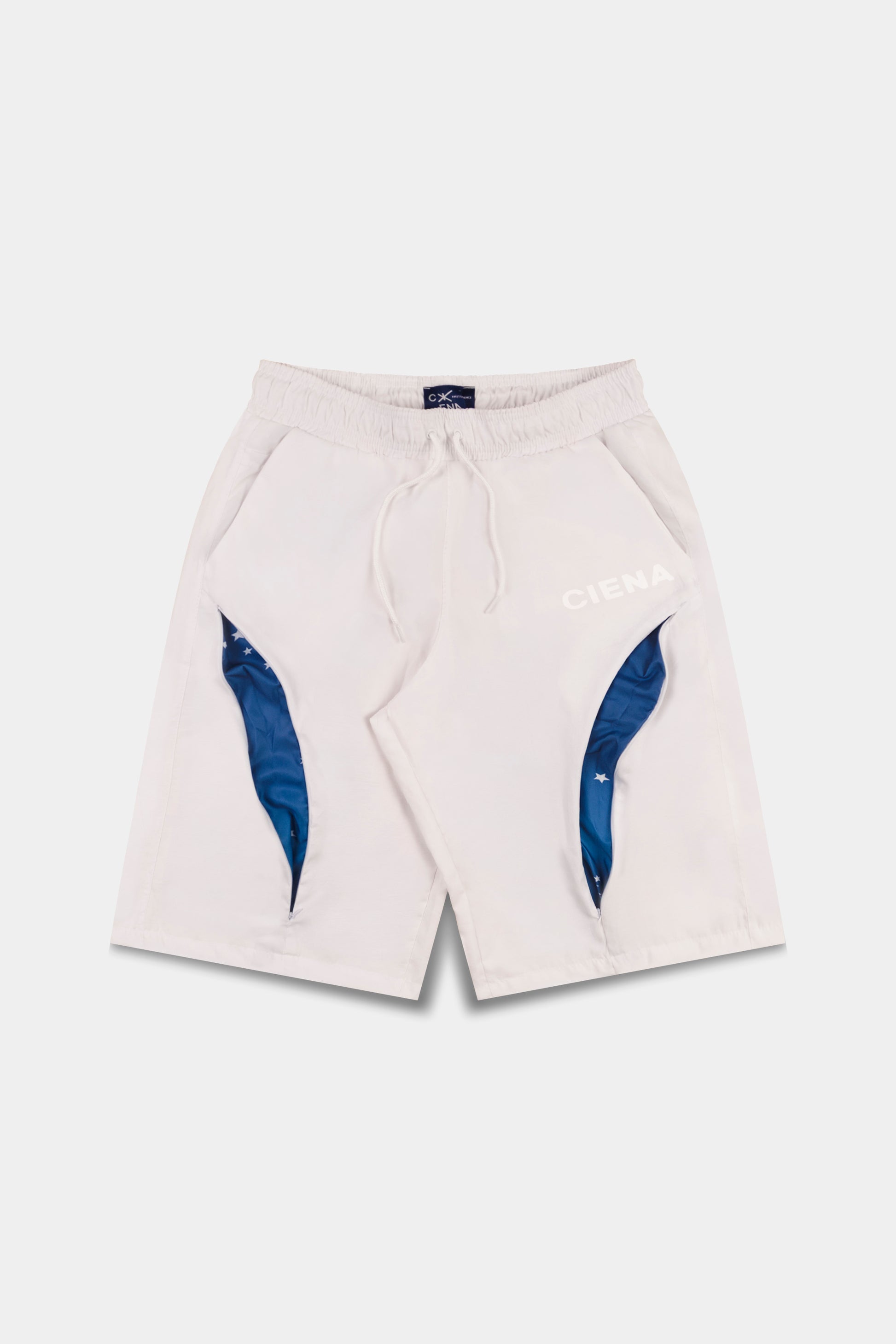 Shorts Longo ExP Branco da CIENA - shorts, foto frontal