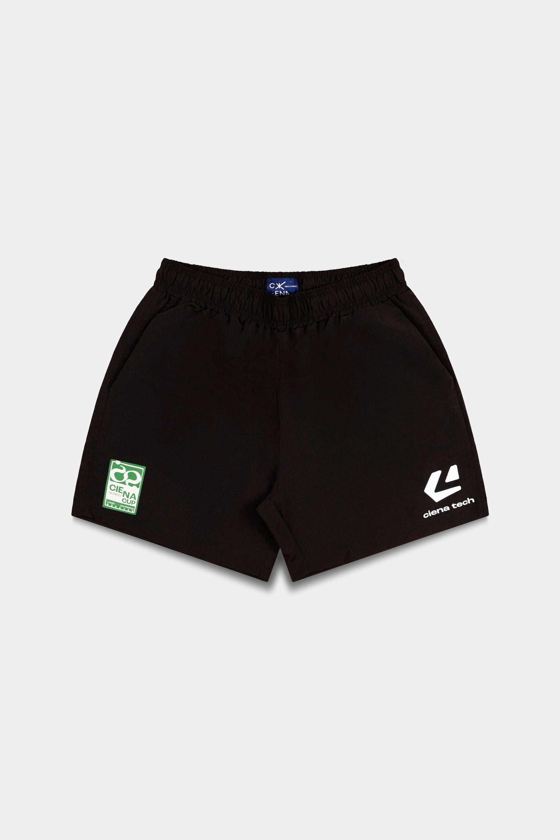CCup Shorts Preto da CIENA - shorts, foto frontal