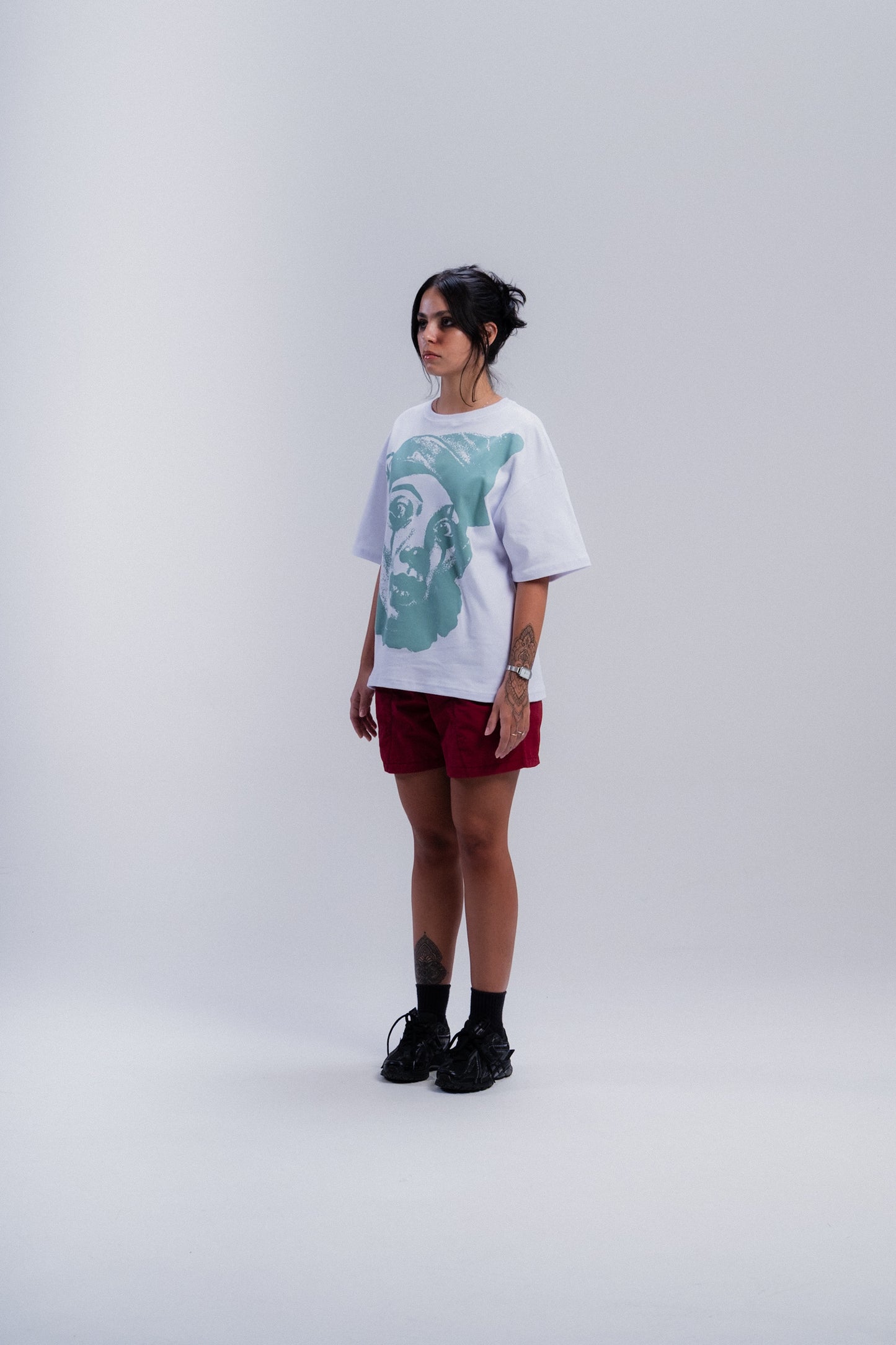 Palhaço Louco Heavy Tee da CIENA - camiseta, foto no corpo