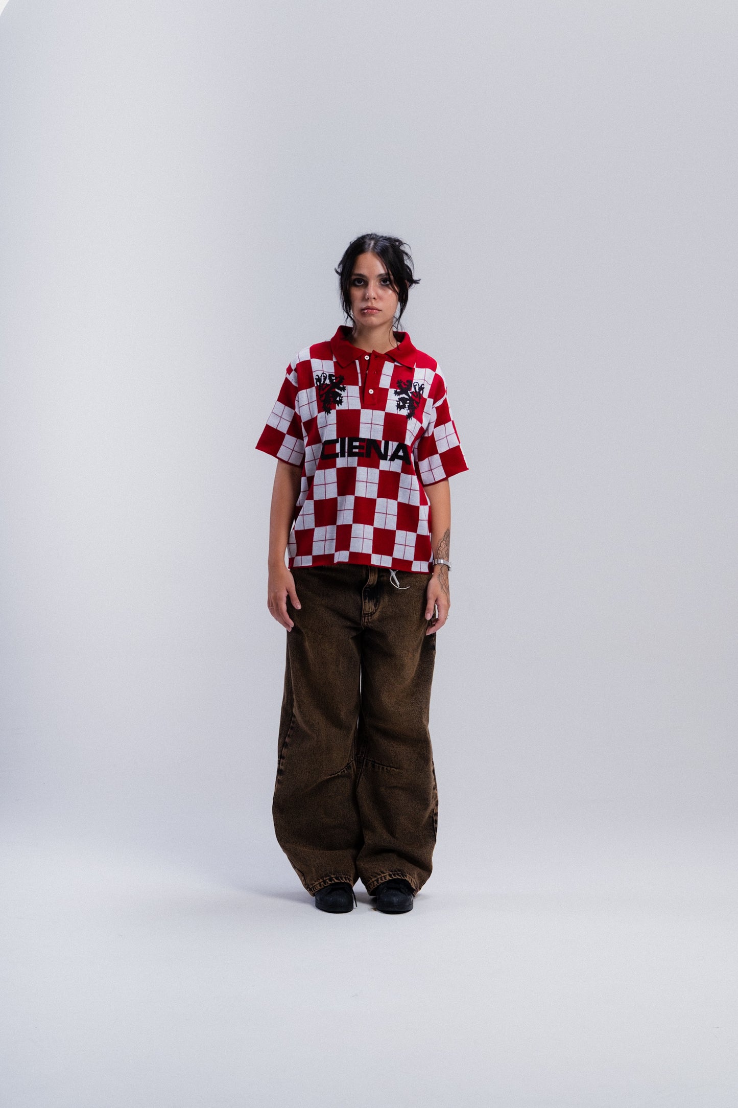SJ Polo em Knit da CIENA - polo, foto no corpo