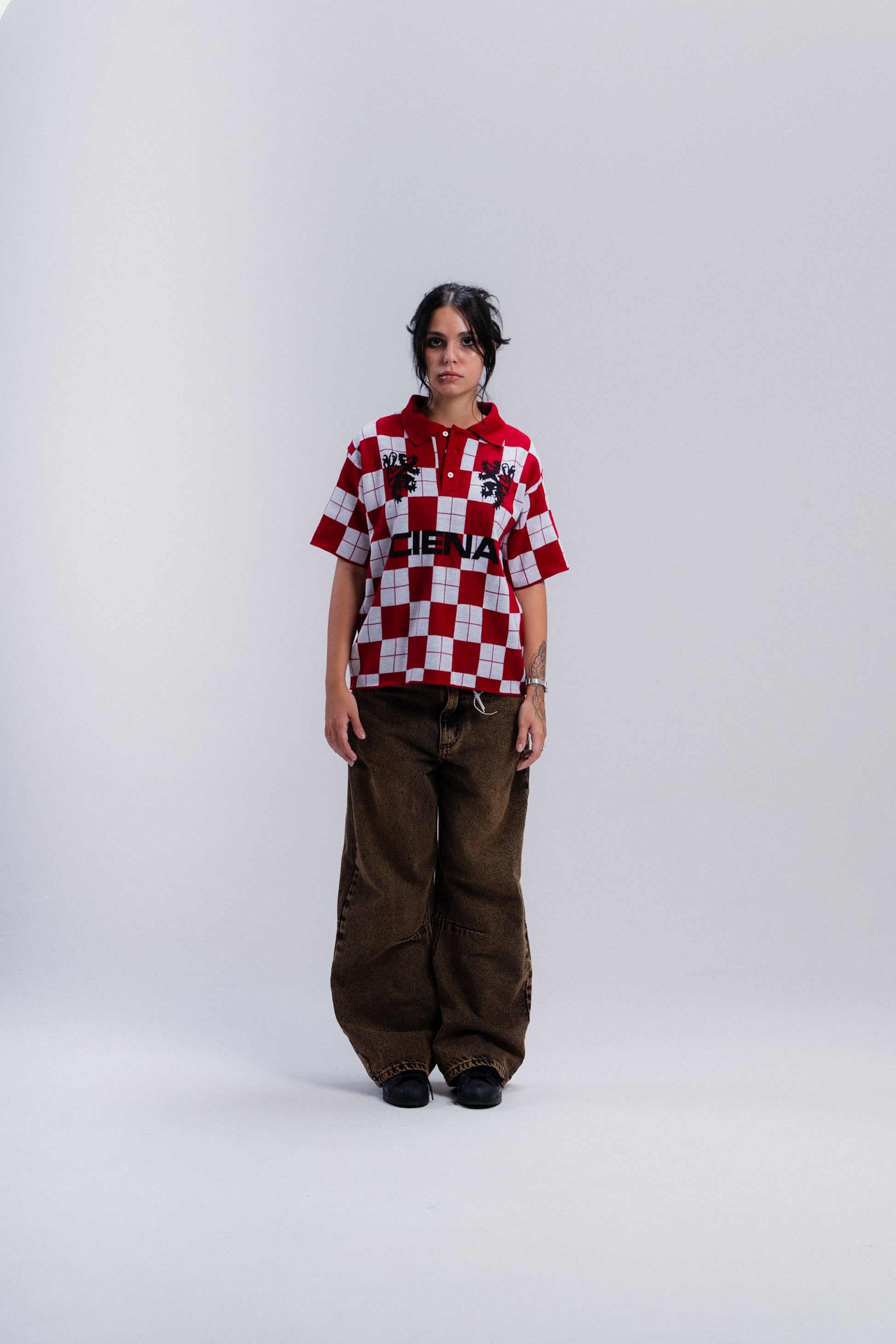SJ Polo em Knit da CIENA - polo, foto no corpo