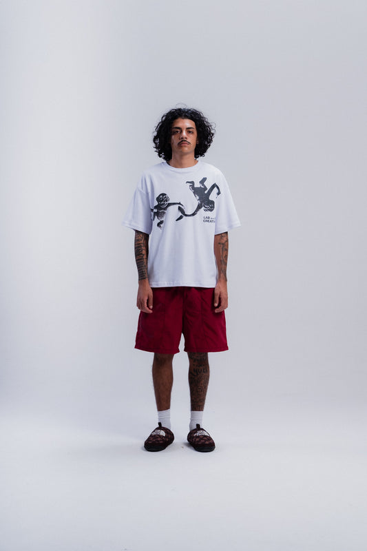 Macacos Ciranda White Tee