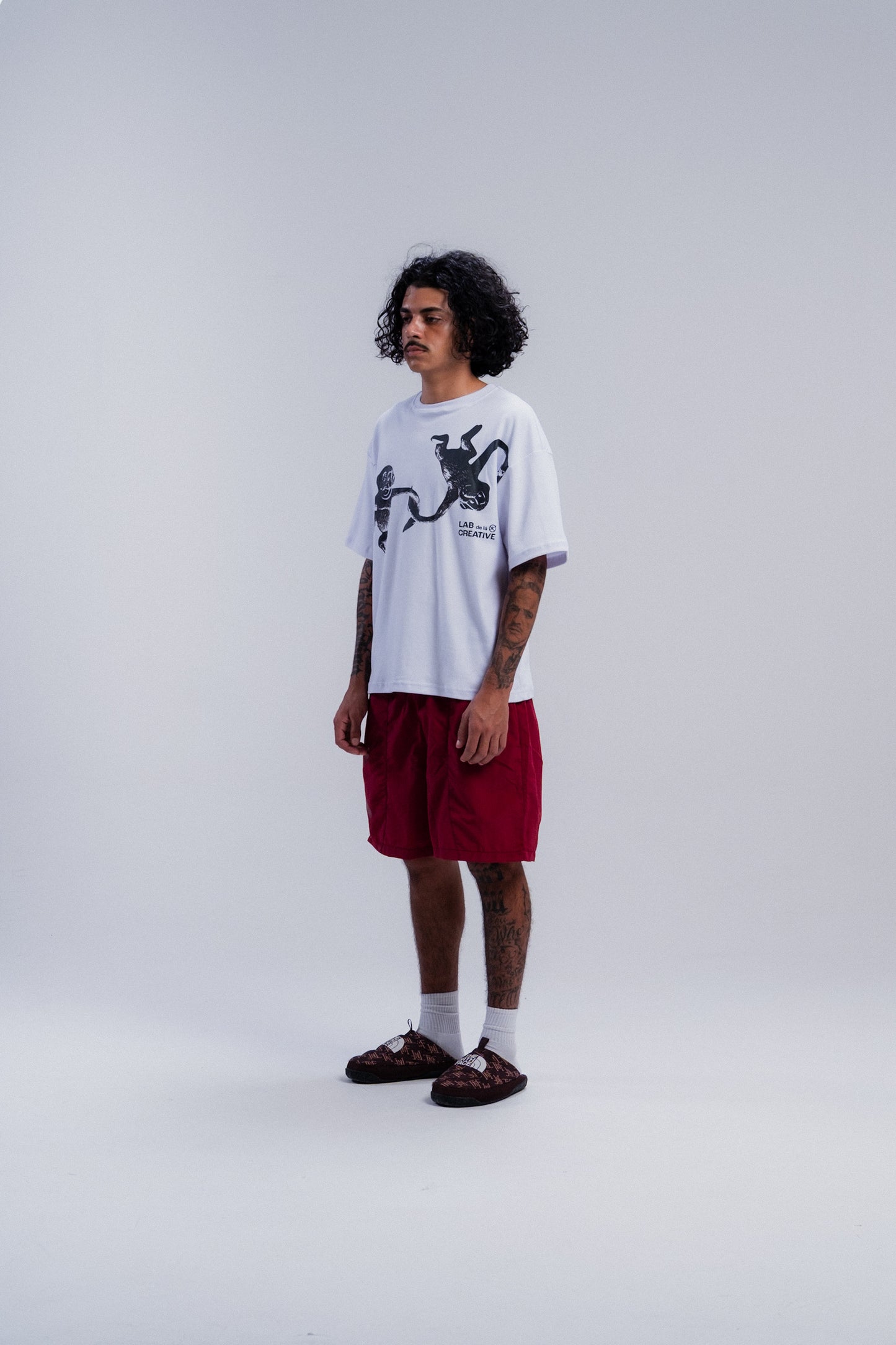 Macacos Ciranda White Tee