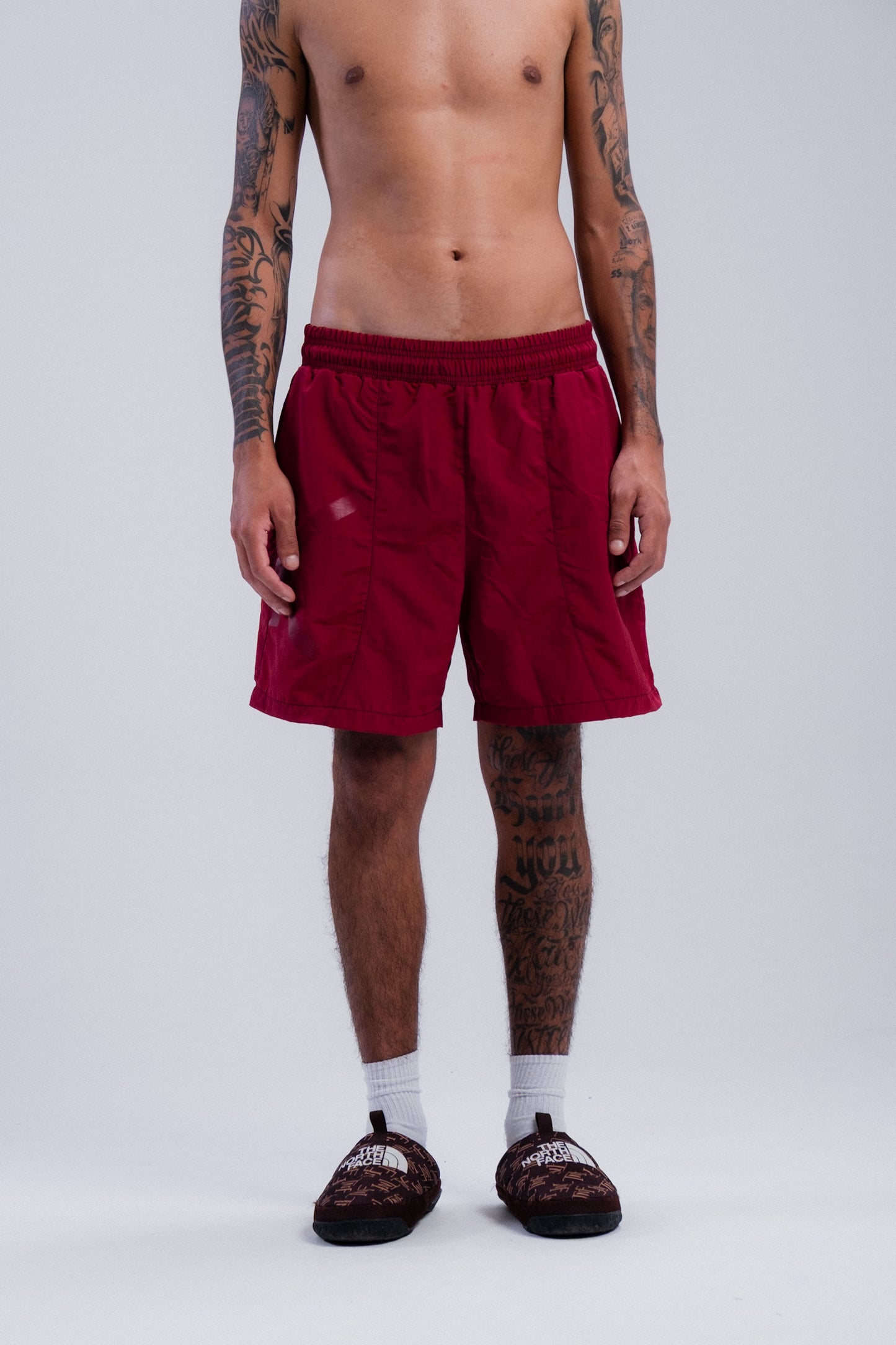 Vermelho Curto Shorts