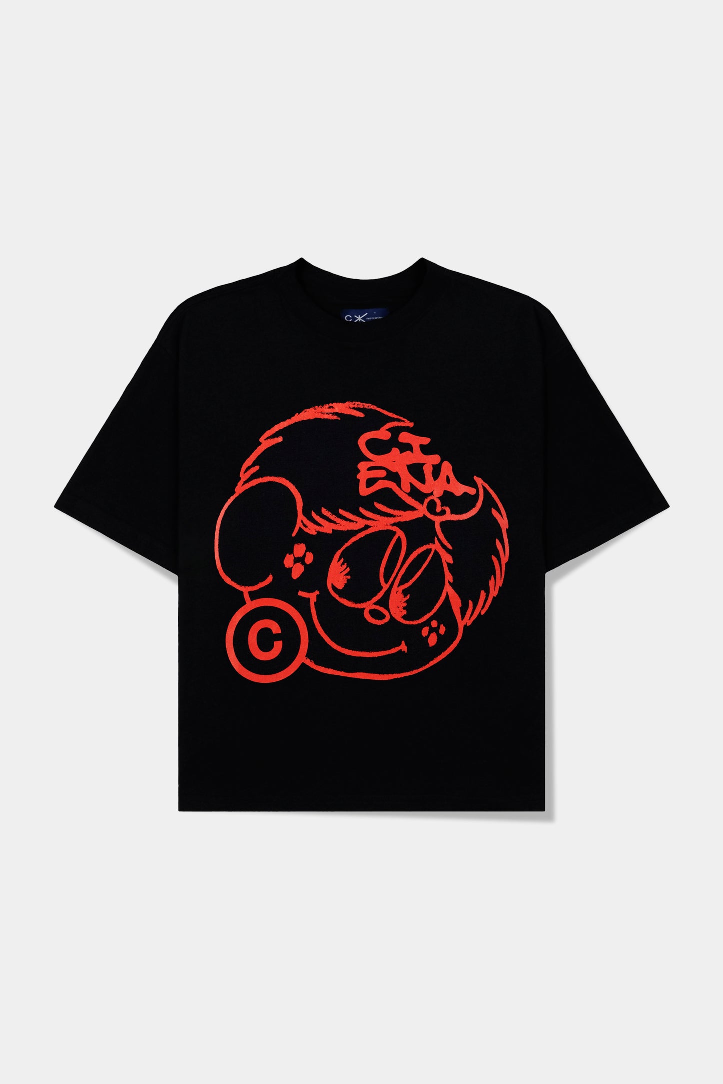 Demo Black Heavy Tee da CIENA - camiseta, foto frontal