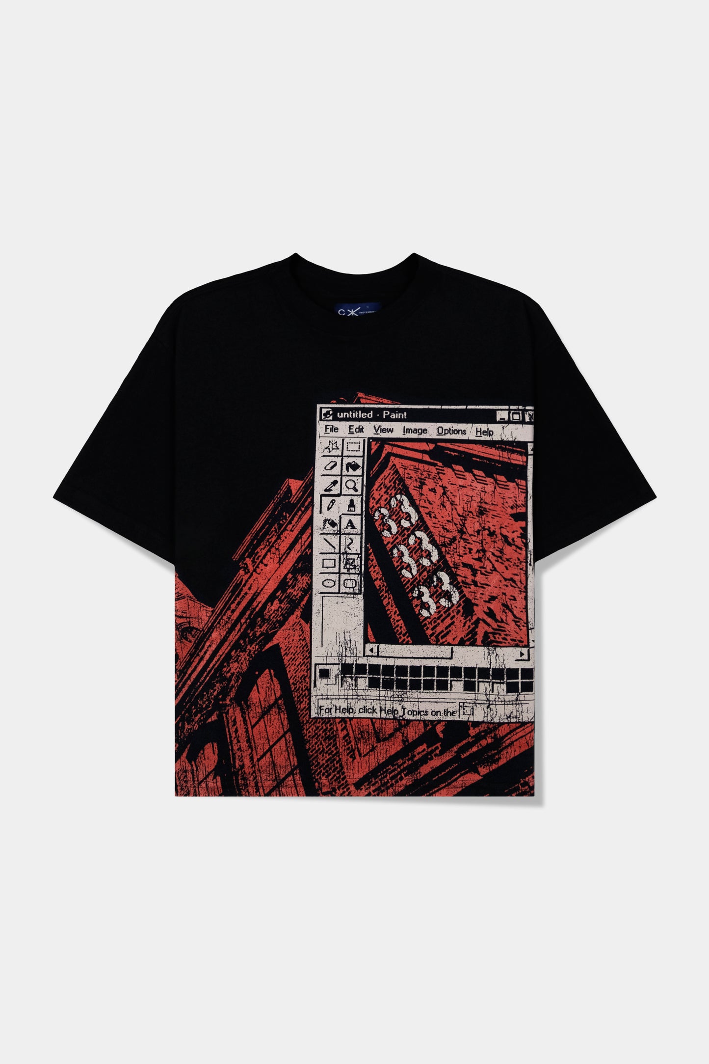 Factory Paint Black Heavy Tee