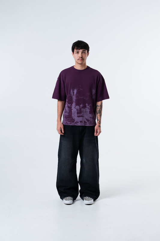 Cemitério Roxa Heavy Tee