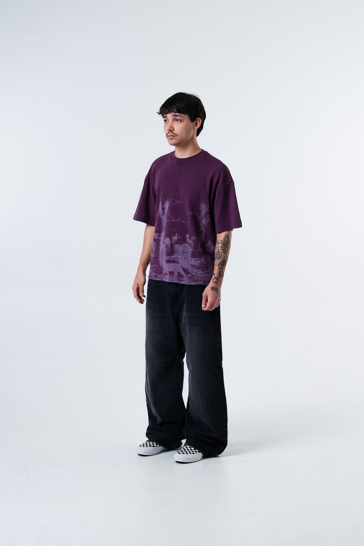 Cemitério Roxa Heavy Tee