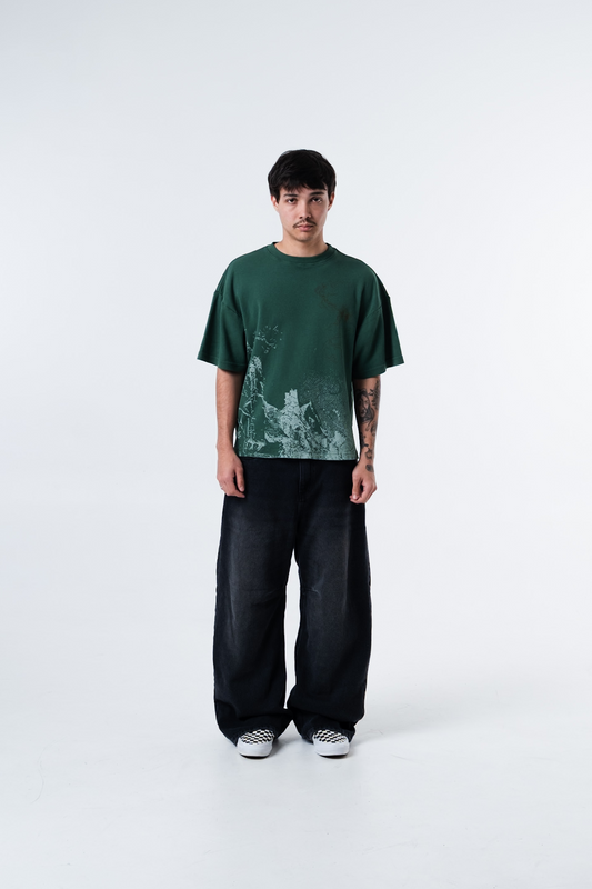 Casa Monstro Verde Heavy Tee