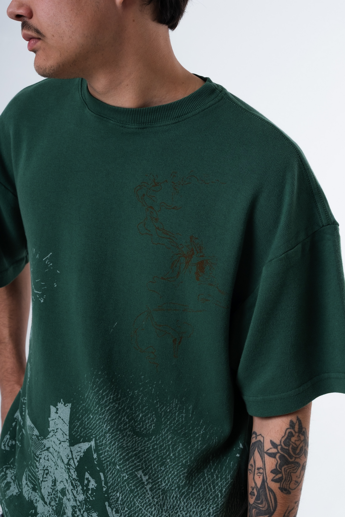 Casa Monstro Verde Heavy Tee
