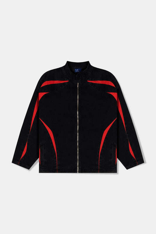 Racer Denim Jacket