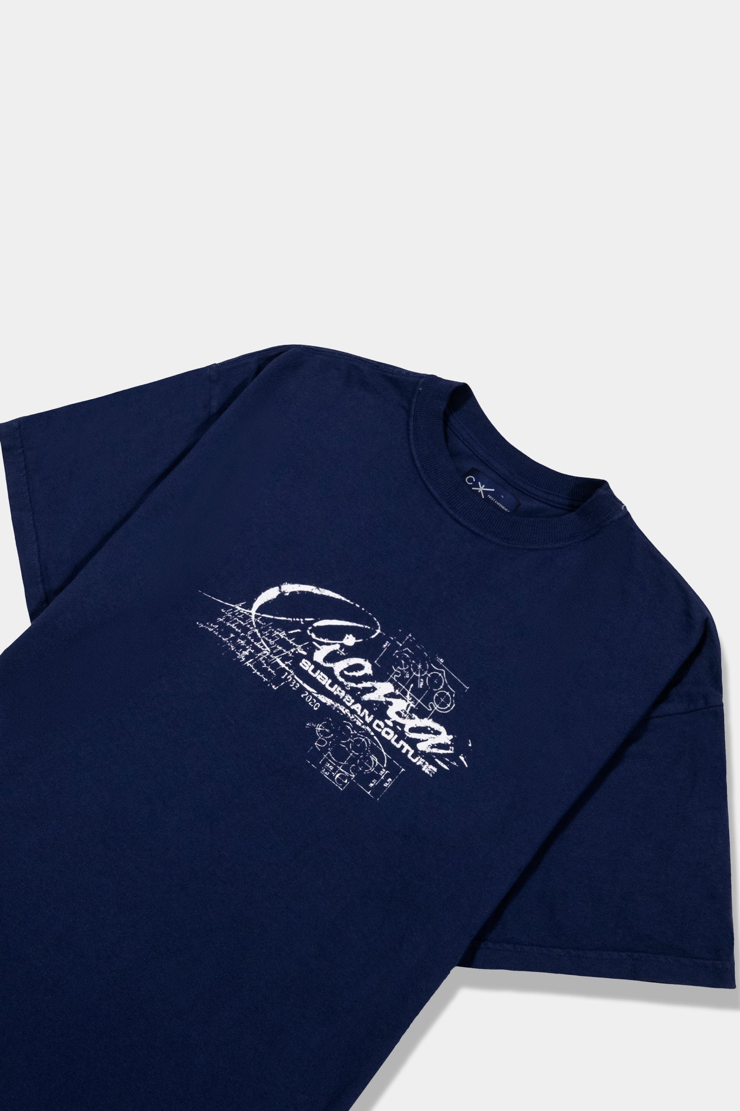 SBRB Couture Blue Heavy Tee da CIENA - camiseta, foto frontal