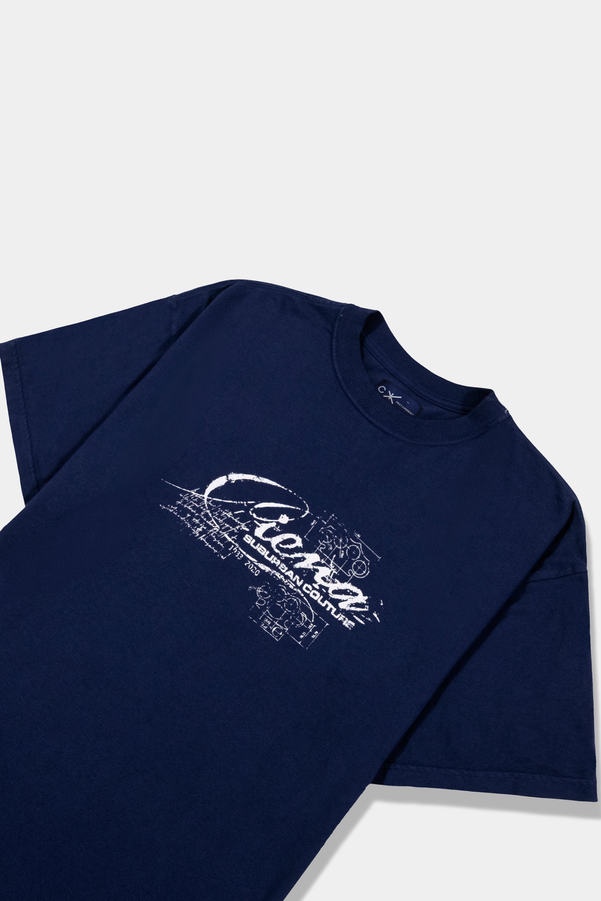 SBRB Couture Blue Heavy Tee da CIENA - camiseta, foto frontal