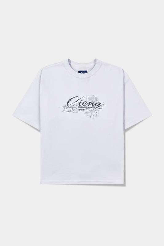 SBRB Couture White Heavy Tee