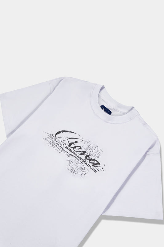 SBRB Couture White Heavy Tee