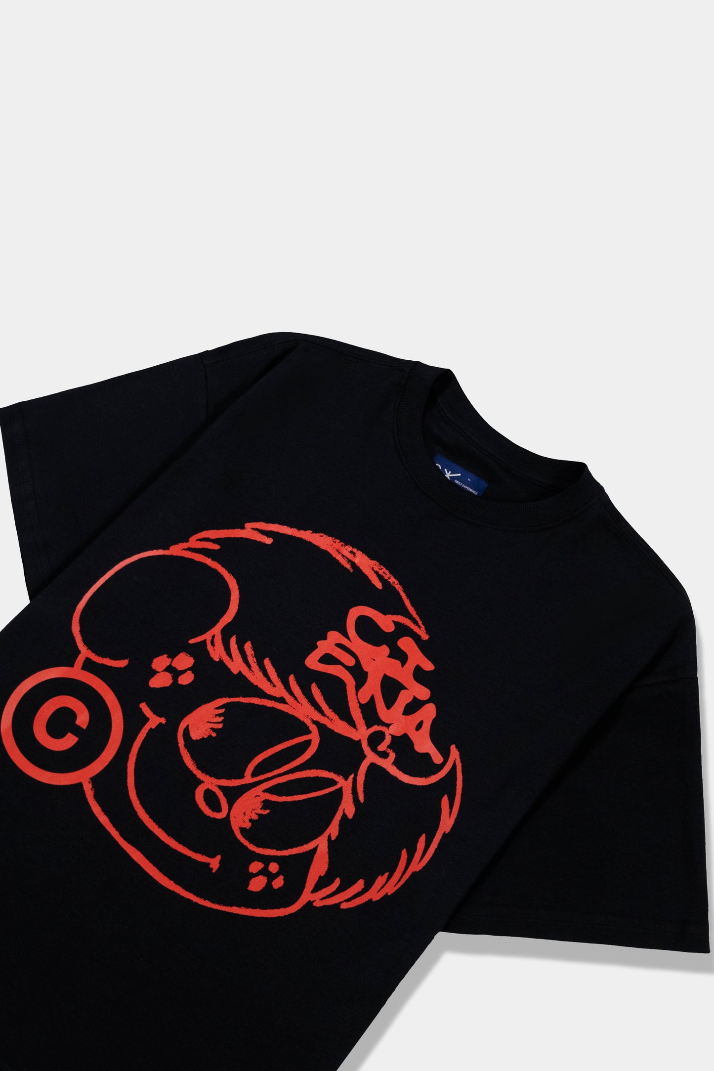 Demo Black Heavy Tee da CIENA - camiseta, foto frontal