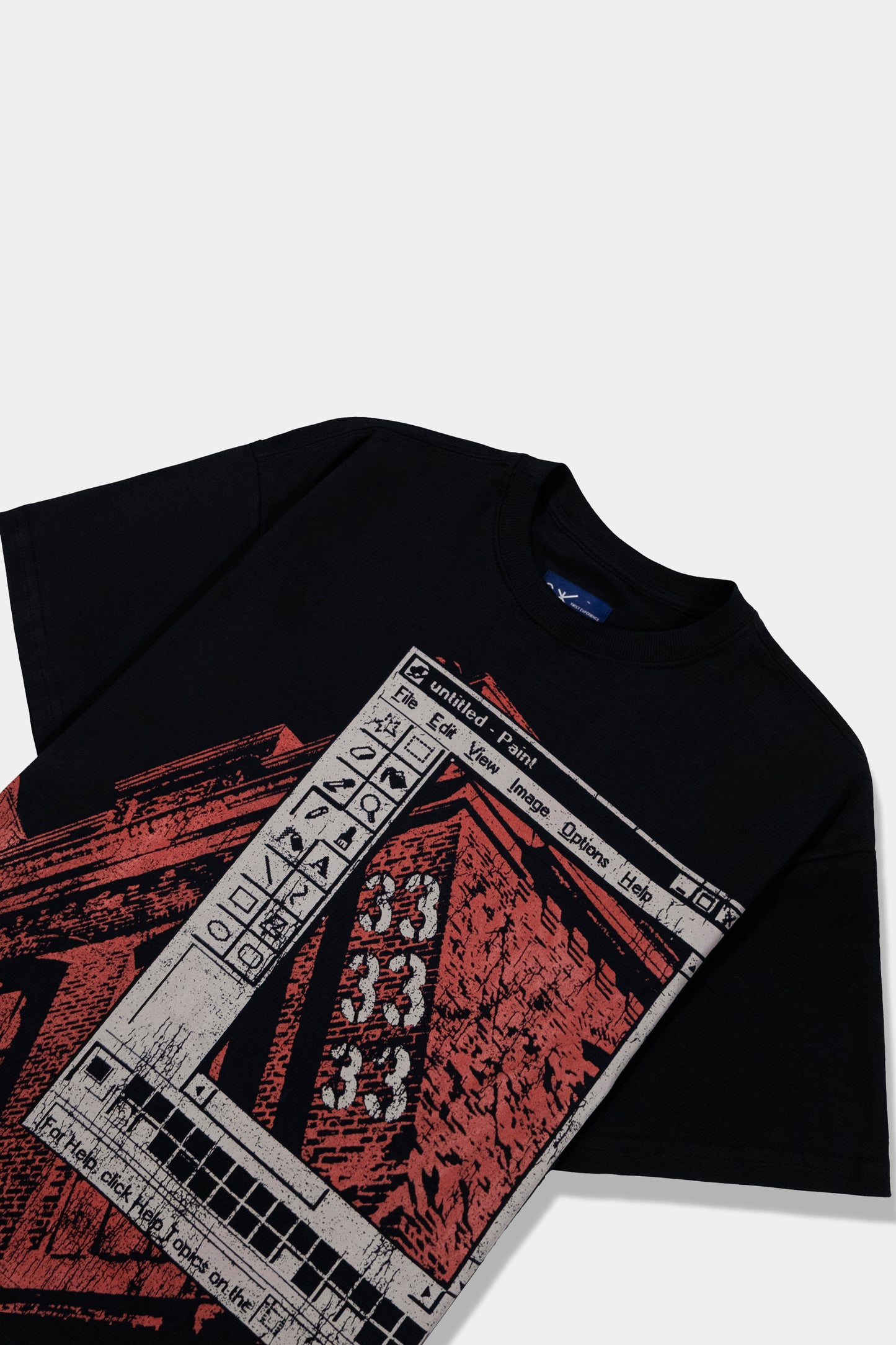 Factory Paint Black Heavy Tee