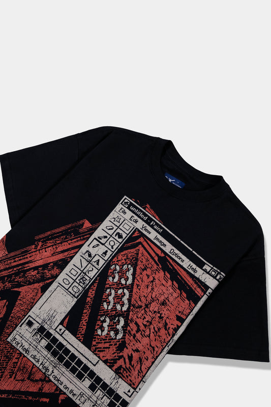 Factory Paint Black Heavy Tee