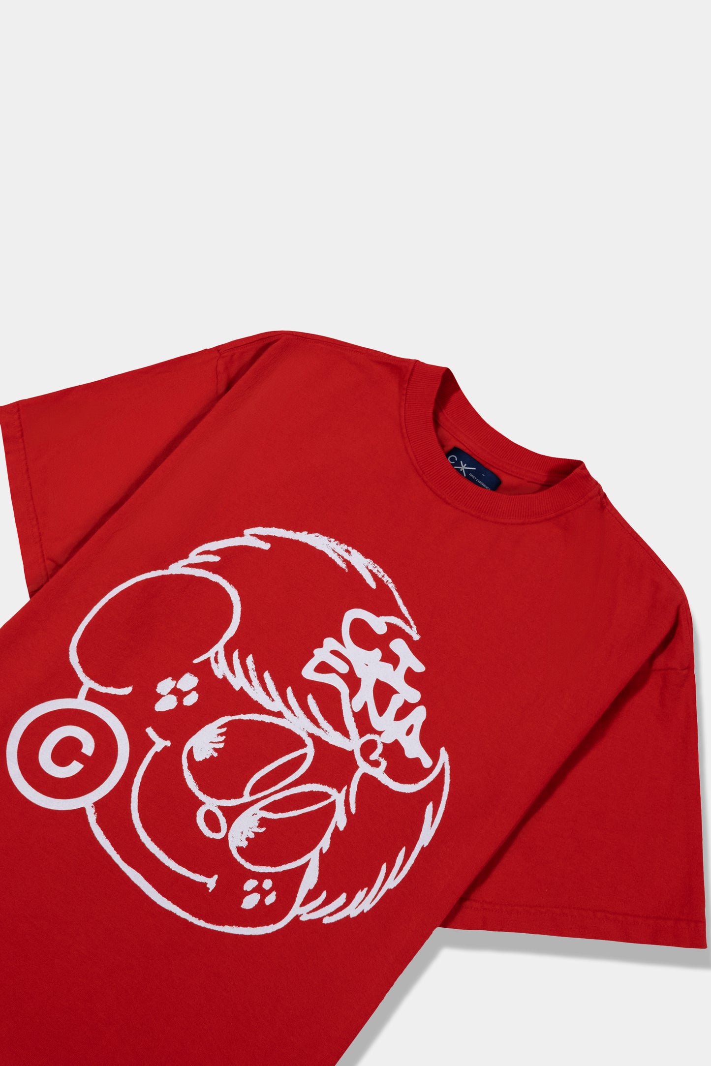 Demo Red Heavy Tee